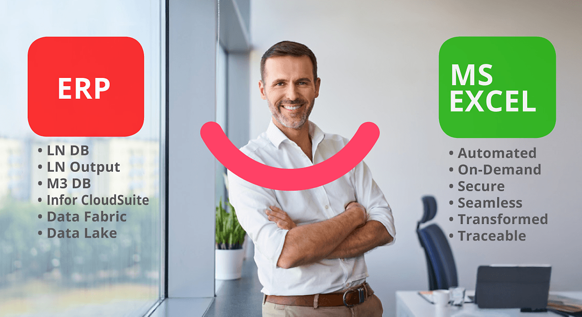 ERP to Excel