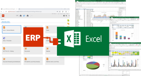 Infor LN Report-to-Excel